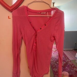 OUT FROM UNDER PINK LONG SLEEVE